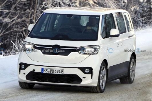 致敬T1  大众ID.BUZZ测试车谍照曝光