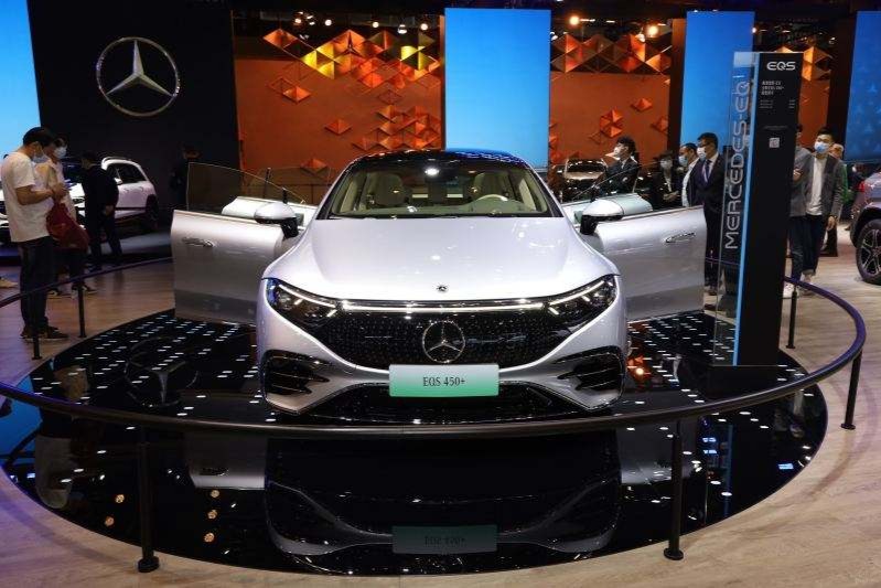 奔驰EQS 续航784km   12月17日上市  