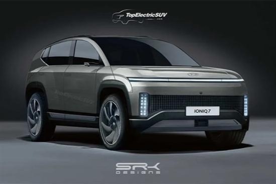2024年亮相  现代IONIQ 7最新假想图  