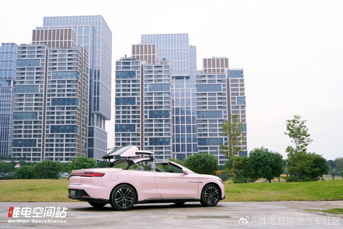 唯电空间站改装比亚迪 汉EV 敞篷版