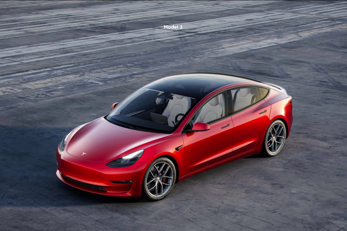 美版新款Model 3/Y：换装AMD锐龙芯片和锂电池