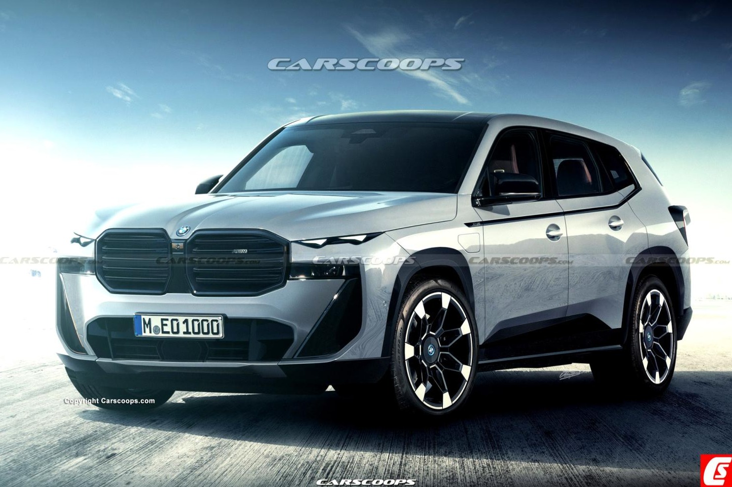 宝马XM量产版假想图曝光  年内量产