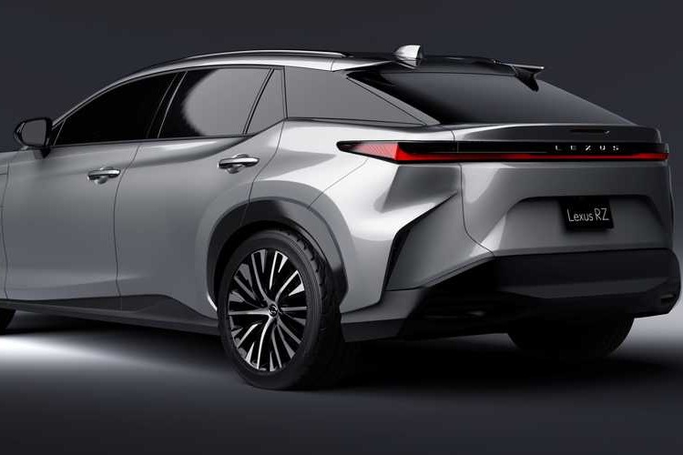 雷克萨斯RZ 450e后部官图发布  今年春季发布