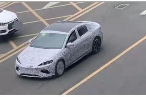 比亚迪海豹谍照最新曝光 