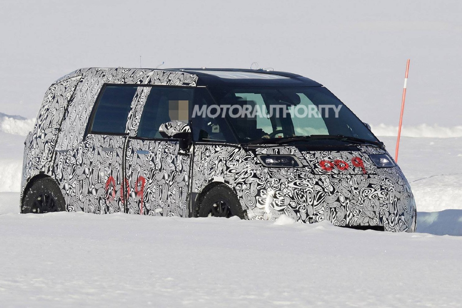 极氪CEVT 研发的无人驾驶车辆谍照曝光   专为Waymo one打造