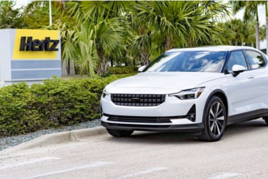 赫兹租车与极星合作  未来5年订购6.5万辆极星2