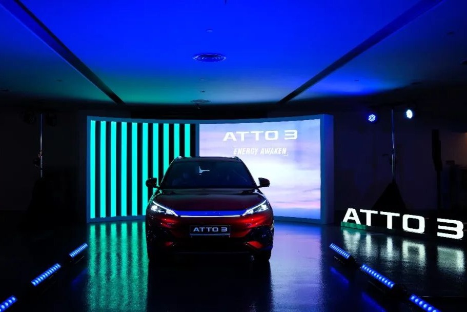 e平台3.0首款A级潮跑SUV，比亚迪ATTO 3在新加坡上市
