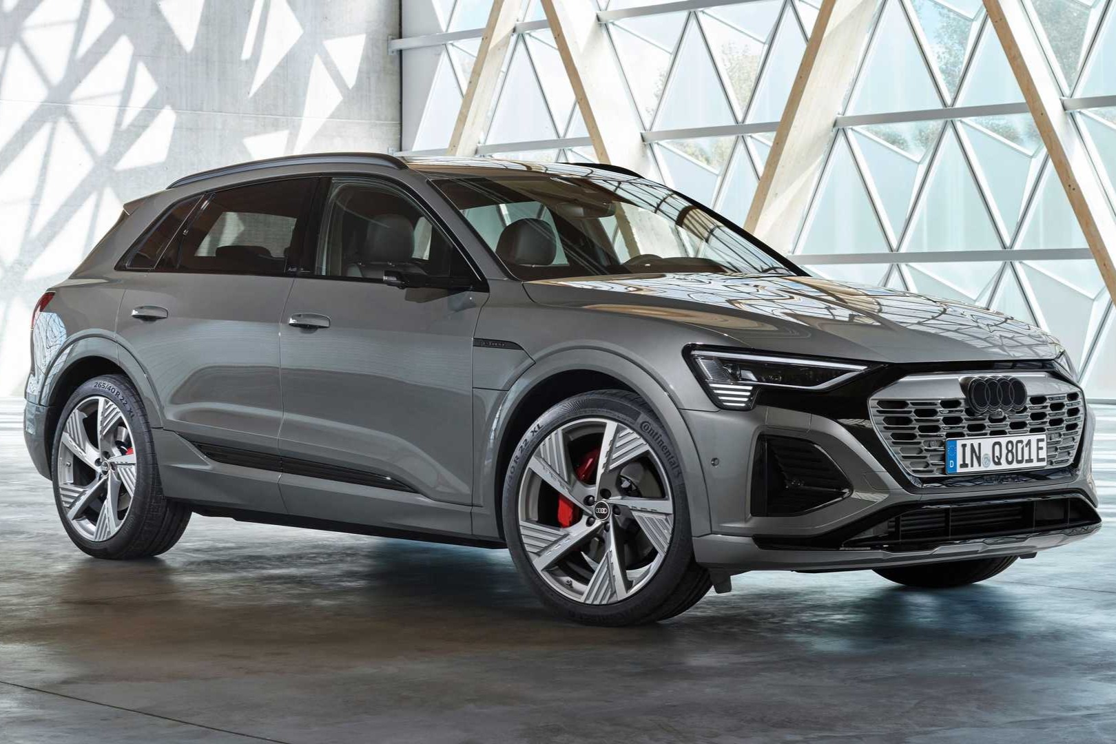2023款奥迪Q8 e-tron家族的官图发布
