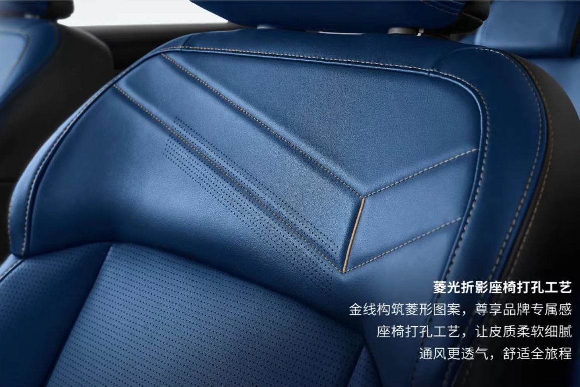 睿蓝9内饰细节公布，可充可换