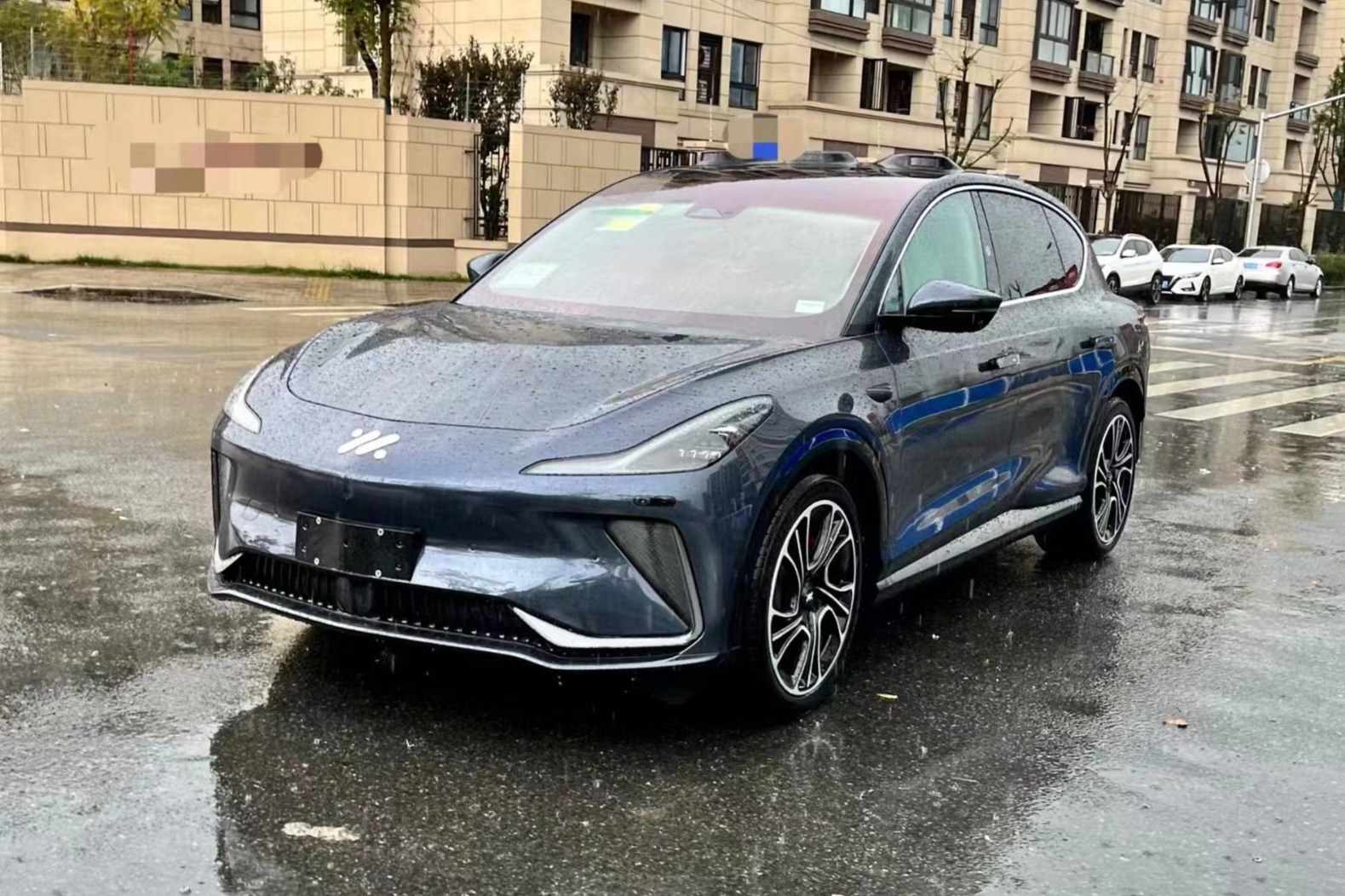 谍照 | 智己LS7双激光雷达版无伪谍照曝光