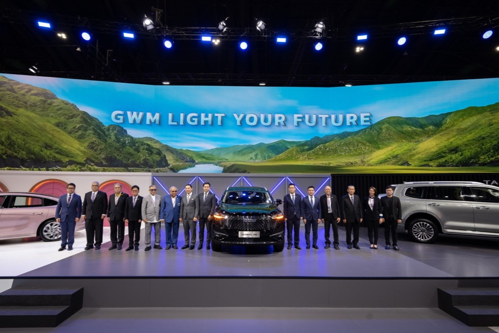 长城汽车新能源矩阵亮相第39届泰国车博会，全球百名经销商现场签约
