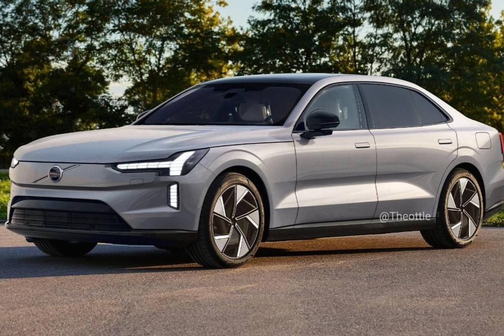 或命名“ES100”，沃尔沃全新轿车渲染图曝光