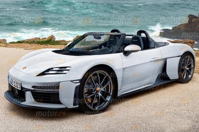 最快明年亮相，保时捷全新718纯电版实车曝光！