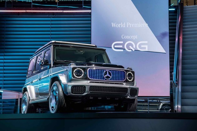 电动版大G 奔驰正式发布EQG概念车