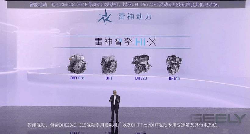 吉利汽車，吉利汽車,雷神動力