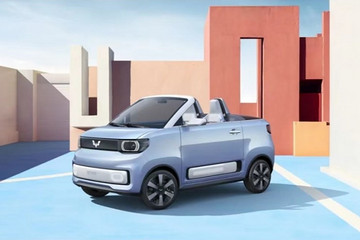 宏光MINIEV敞篷版官圖曝光，將于上海車展全球首秀