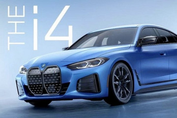 全新宝马i4 M的车型官图曝光