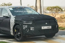 现代E-GMP平台 捷尼赛思eGV70最新谍照曝光