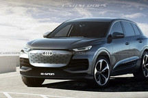 奥迪Q6 e-tron渲染图曝光 续航超700km 或于2022年亮相