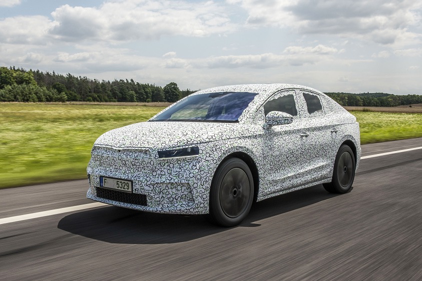 斯柯达Enyag Coupe iV发布路试谍照 22年初进入欧洲市场