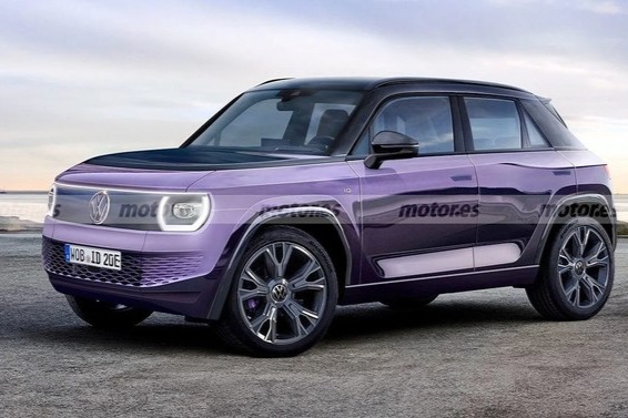 大众ID.LIFE量产版假想图曝光  或将命名为“ID.2”