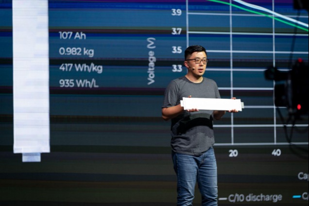  SES發布全球單體容量最大鋰金屬電池 單體容量高達107Ah