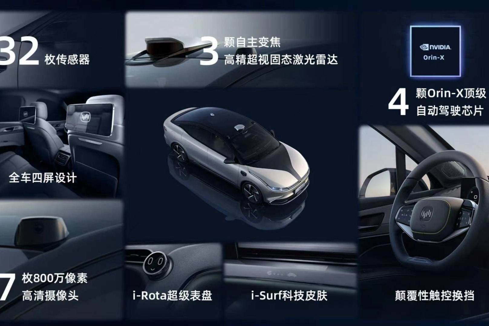 威马官方发布M7最新消息：触控换挡操作/全车四屏设计