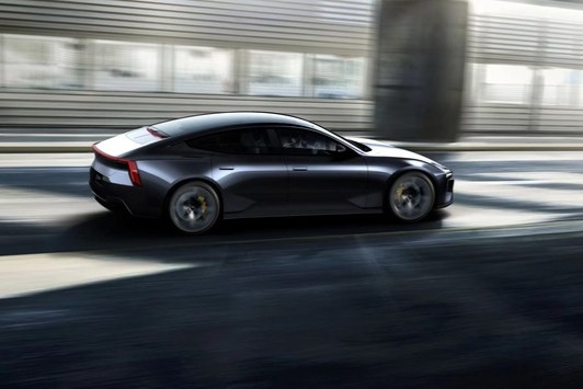 定位高性能纯电动4门GT轿跑 Polestar极星5预告图发布 