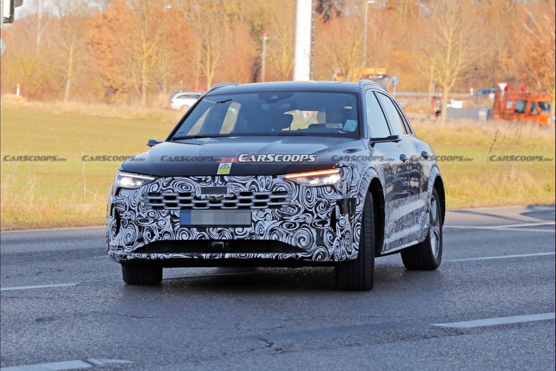 奥迪新款 e-tron 路试谍照曝光 搭载全新电池组及更高效电动机