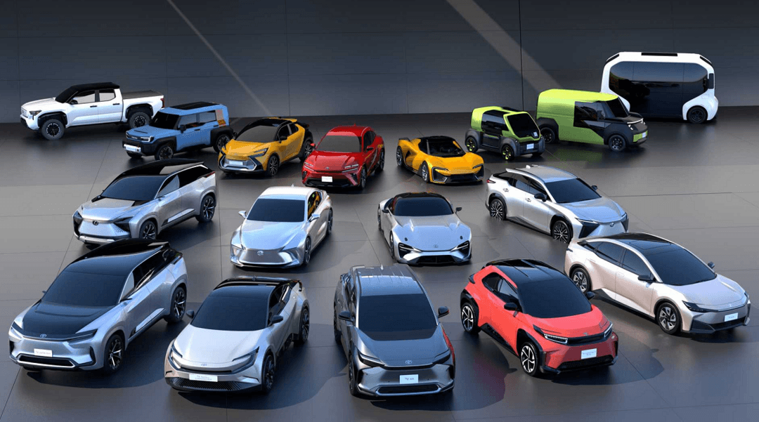 Включая легковые автомобили, внедорожники, пикапы и суперкары, Toyota выпускает 15 новых электромобилей.