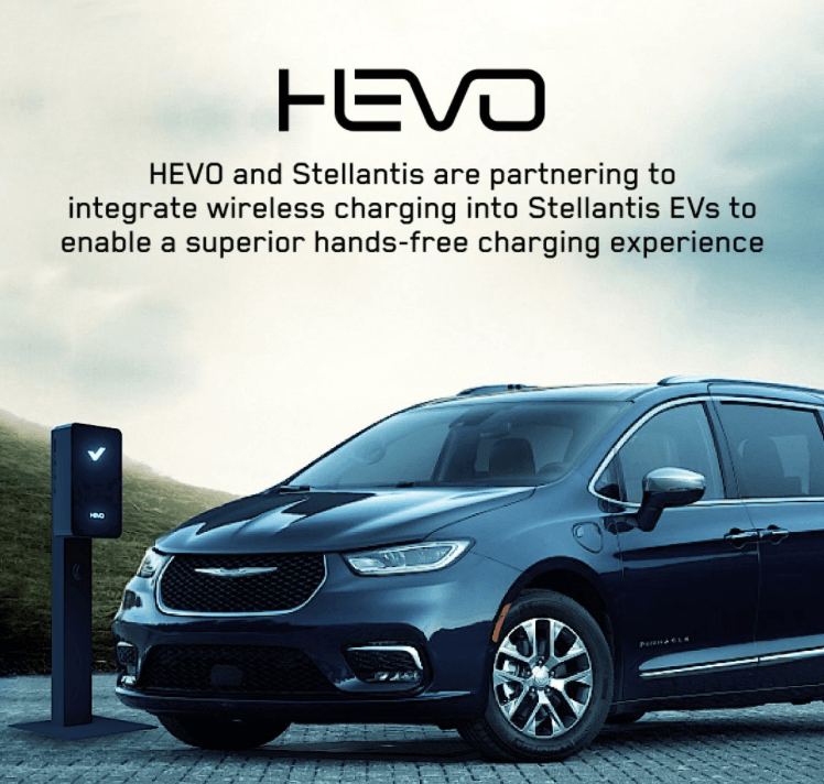 HEVO与Stellantis合作无线EV充电