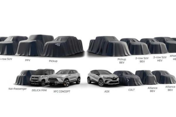 三菱未来产品规划曝光 未来五年推出16款新车