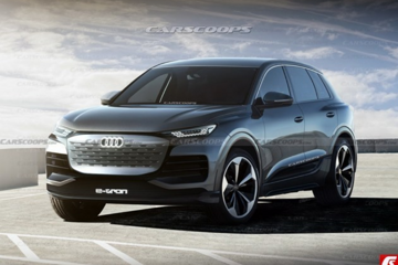 奥迪Q6 e-tron渲染图，续航超700km，造型更概念化