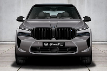 宝马M系列首款定制车渲染图，或命名为XM，预计明年年底量产