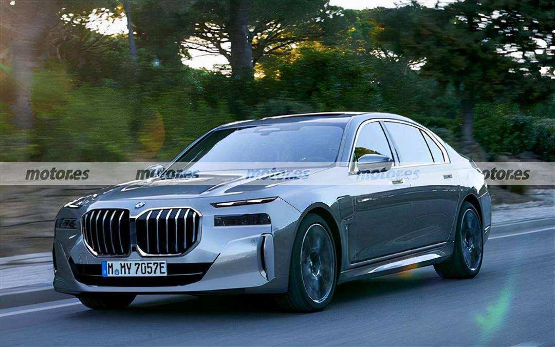 准备迎接超大鼻孔全新一代bmw7系宝马i7将于4月全球首发