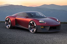 保時捷911電動版渲染圖曝光，這設(shè)計，你愛了嗎？