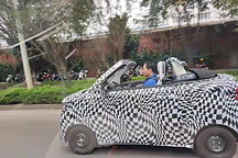 五菱宏光Mini EV敞篷版路試諜照曝光！最快明年上市