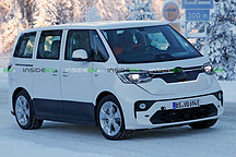 大众T1、“大Q吧”回归！大众ID. Buzz路试谍照曝光