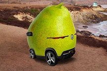 美国“造车新势力”新车预告图曝光！奇葩设计造“梨”车？