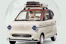 大嘴巴+瞇瞇眼？五菱Mini EV復(fù)古版官圖公布！