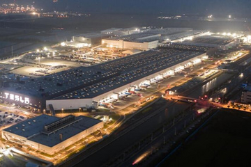 特斯拉上海工厂Model Y日产量大幅提升 外媒称9月份已达到1600辆
