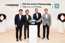韓泰輪胎成為電動方程式(Formula E)獨家技術(shù)合作伙伴