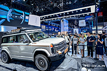 iCAR 03改裝車空降成都車展 吸睛之作迎來高光時刻