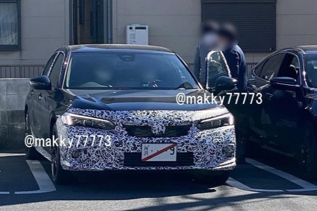 本田思域e:HEV混动版谍照曝光 或将于今年夏季亮相