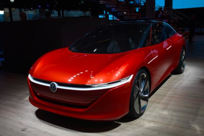 一汽-大众全新中大型纯电轿车将于年底发布 原型车是ID.VIZZION概念车