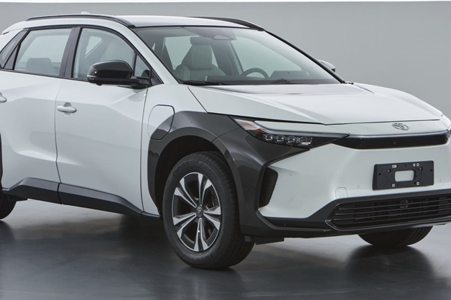 广汽丰田bZ4X申报图公布  2022年上市