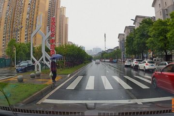 斑马线前还敢这么开车，小心摊上大事，喵哥郑重提醒你