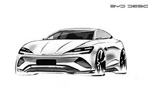 比亞迪海豹冬測諜照曝光，先睹為快