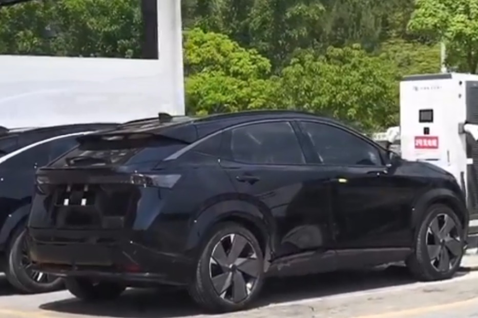 东风日产Ariya新谍照曝光：今年年内预售/最大续航610km