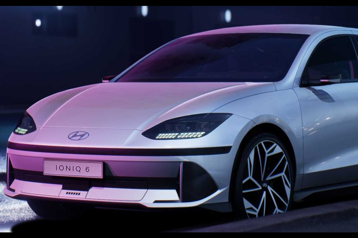 摄像头取代传统后视镜，现代IONIQ 6官图正式发布